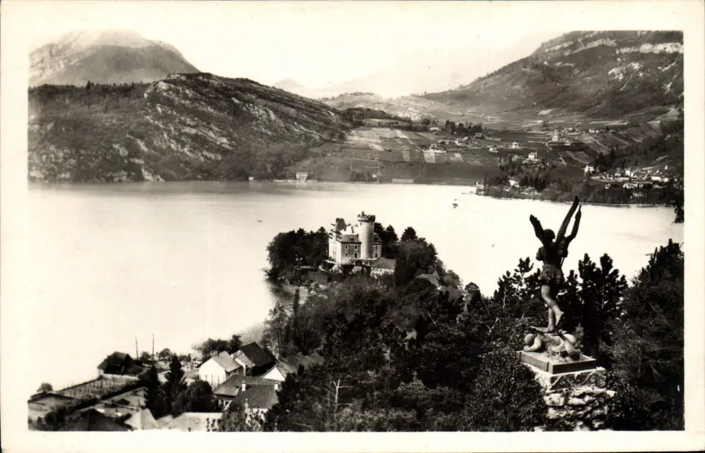 Lac d'Annecy — Presqu'île de Duingt und Talloires — Édition CIL Annecy, n°1262 - Vorderseite