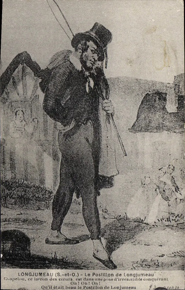 Longjumeau (S.-et-O.) — Der Postillon von Longjumeau — Edit. Aury - Vorderseite