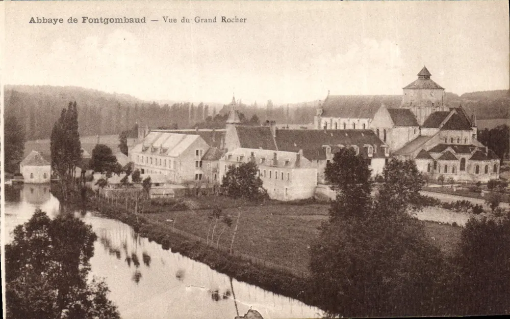 Abtei Fontgombaud — Ansicht des Großen Felsens — Verlag: Beaumont - Vorderseite