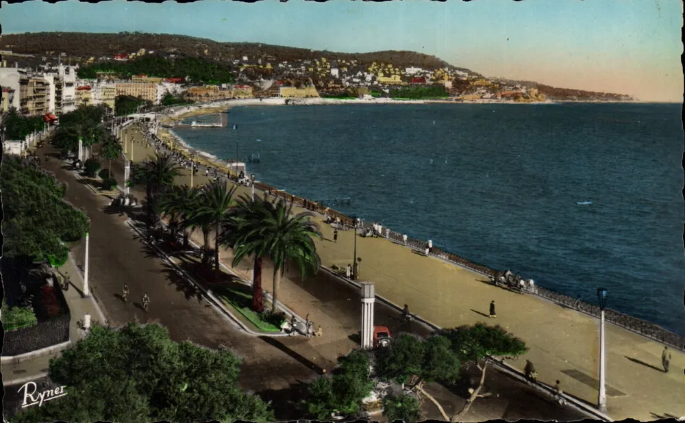 Die Ufer der Riviera — Promenade des Anglais — Ryner - Vorderseite