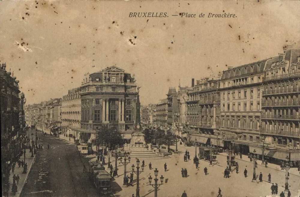 Brussel — Place de Brouckère — J.B.V. Bruxelles n°5 - Voorkant