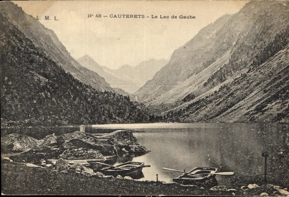 Cauterets — Het meer van Gaube — M.L.M.L. n° 48 - Voorkant