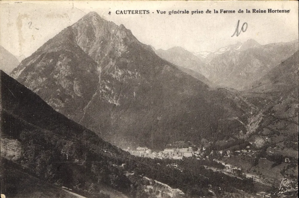 Cauterets - Allgemeiner Blick vom Gut der Königin Hortense - Vorderseite