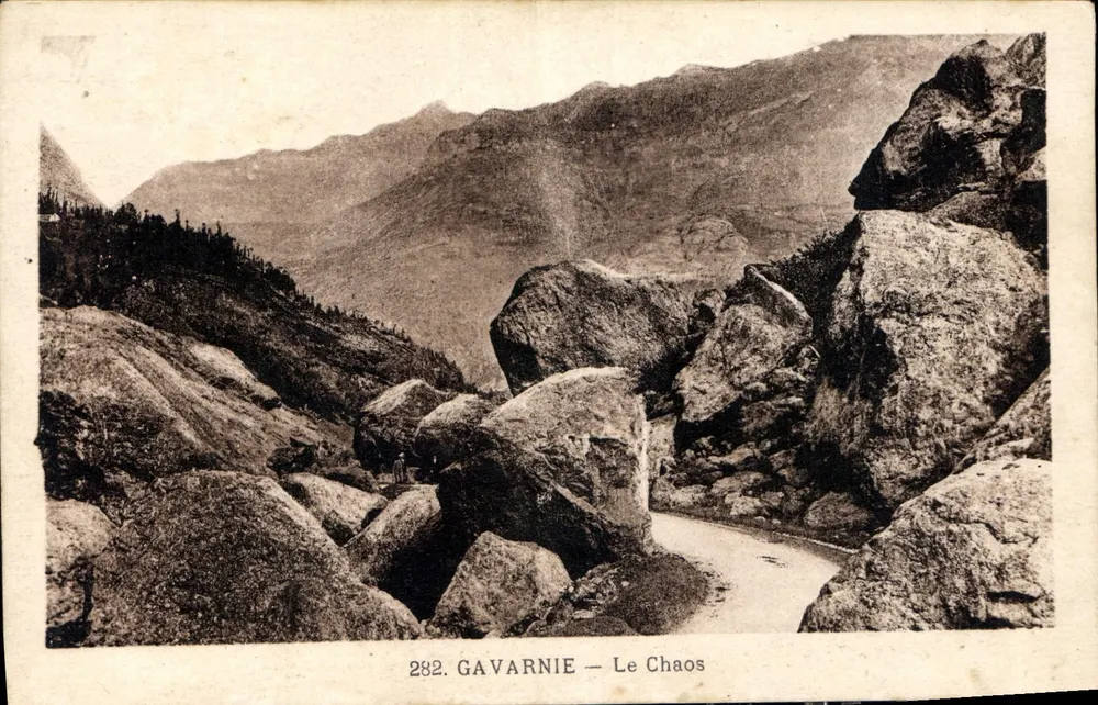 GAVARNIE — O Caos — Editor Caussien, n° 282 - Frente