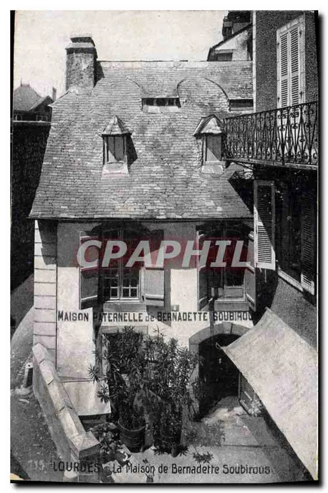 Lourdes — La Casa di Bernadette Soubirous — Casa Paterna - Recto