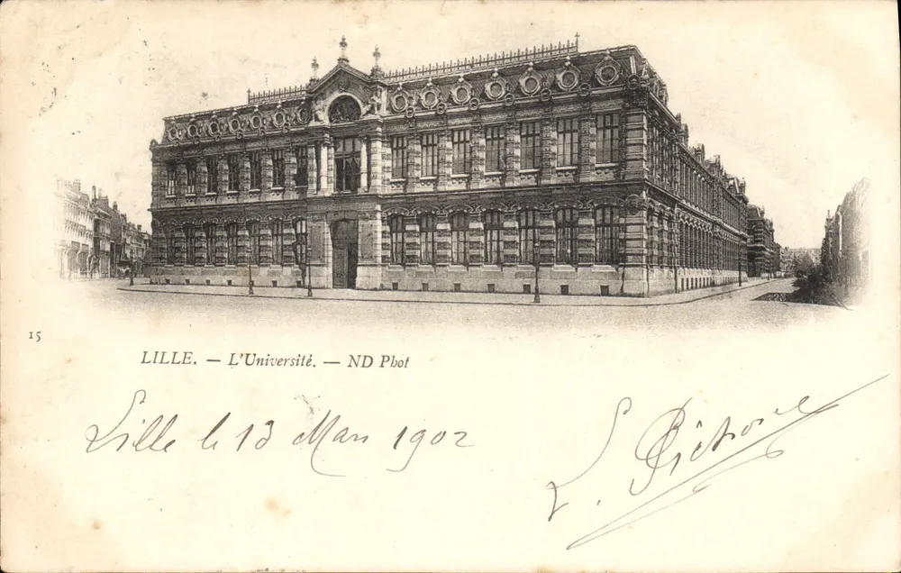 Lille — A Universidade — ND Phot - Frente