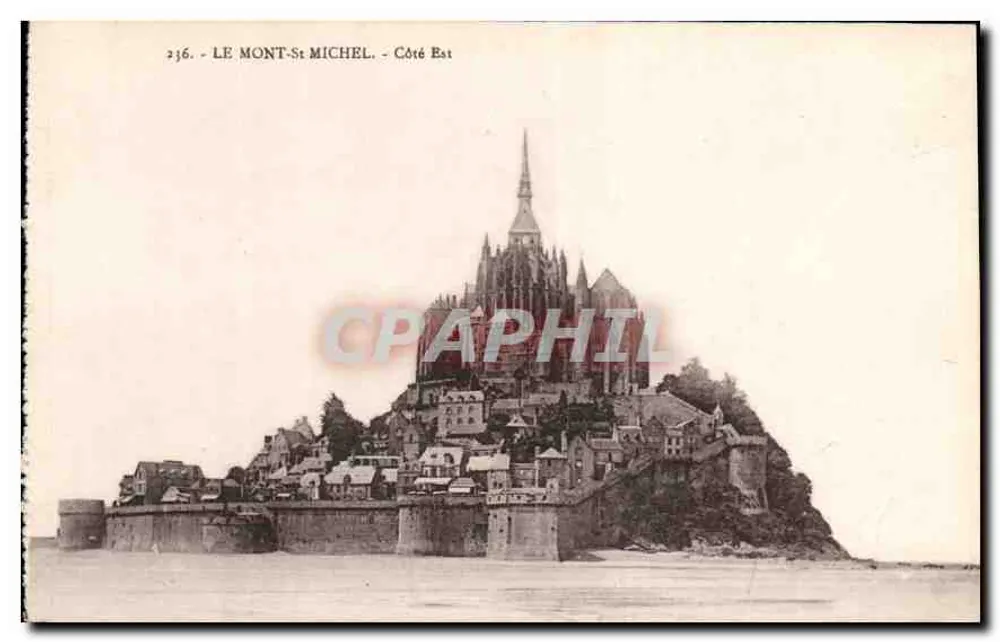 LE MONT-ST MICHEL - Côté Est - Laurent-Nel, Rennes - Frente