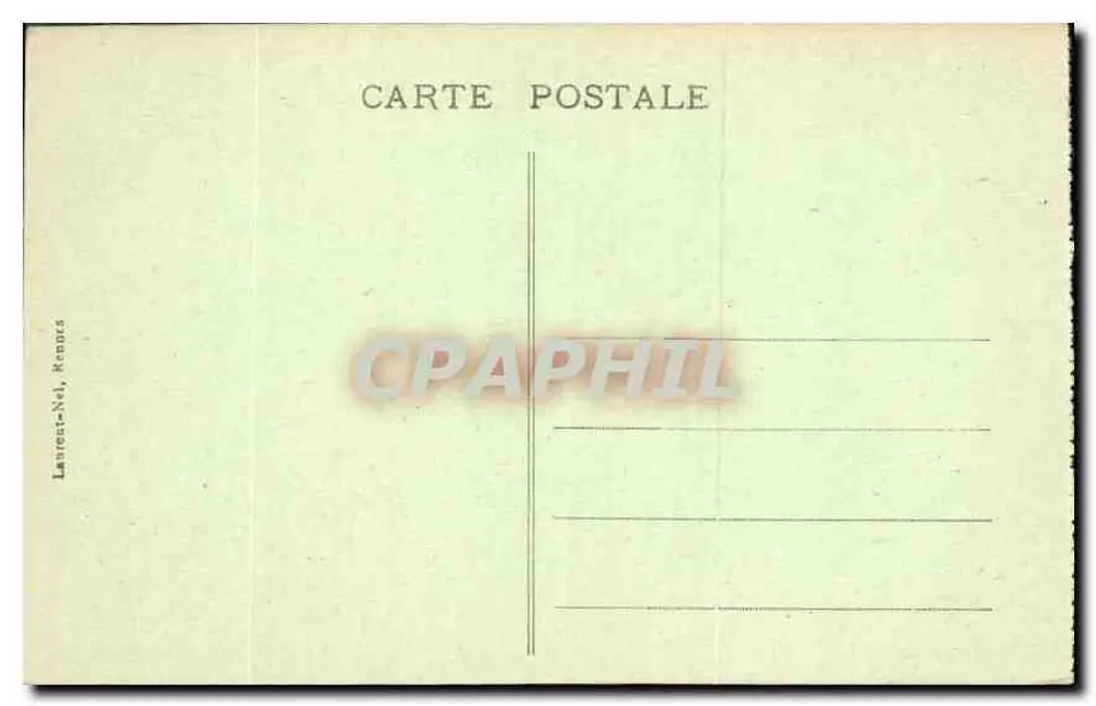 LE MONT-ST MICHEL - Côté Est - Laurent-Nel, Rennes - Verso