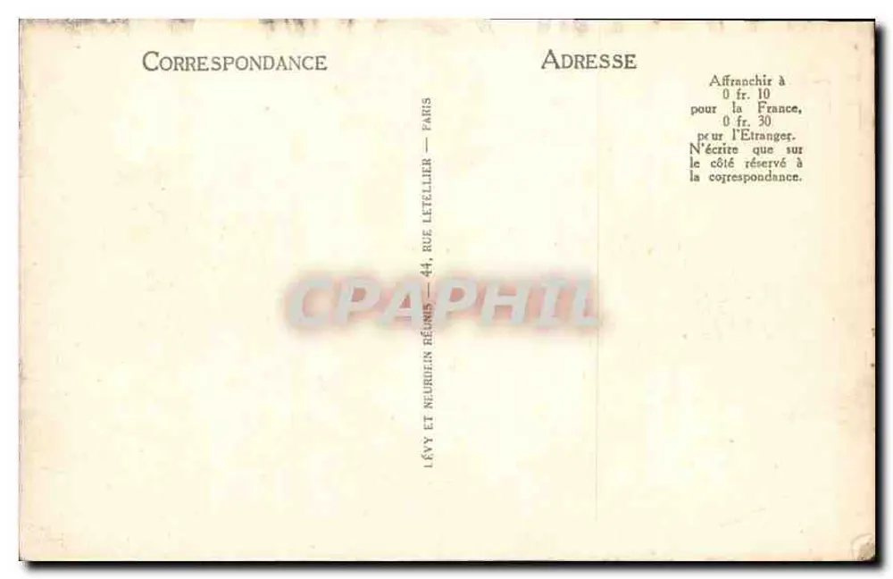 Mont Saint-Michel — Die Abtei — Die Saal der Ritter — Verlag Lévy et Neubrun Réunis, Nr. 68 - Rückseite