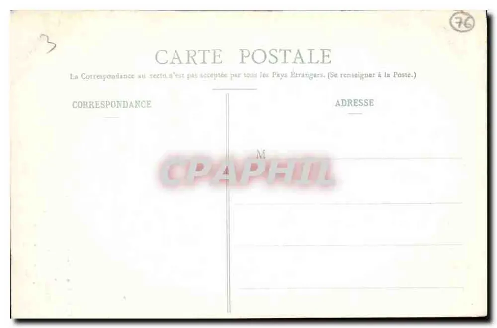 Monumento central de Joana d'Arc — BONSECOURS — C.V. - 609 - Verso