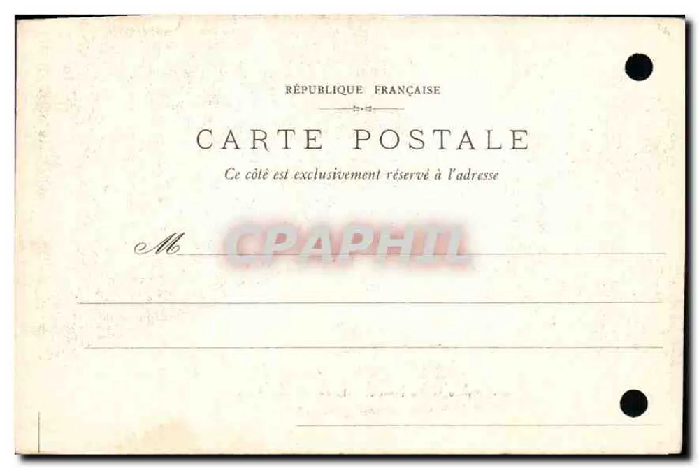 Schloss Pierrefonds - Wachzimmer (1. Ansicht) — Verlag S. Commiane, Nr. 16 - Rückseite