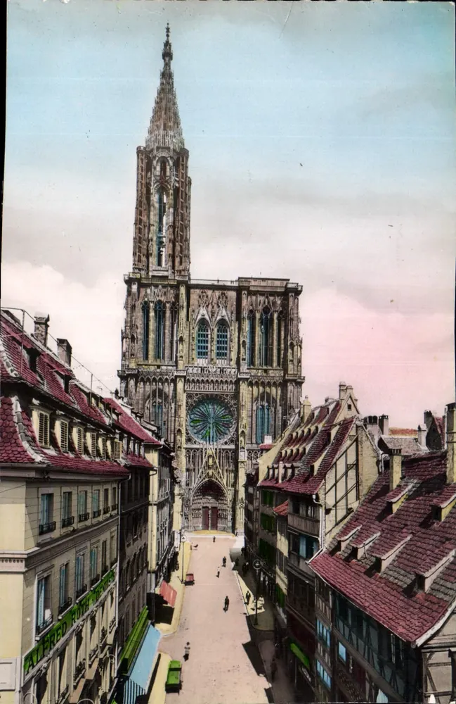 Straßburg - Kathedrale Notre-Dame - Alfred Roth, Nr. 169 - Vorderseite