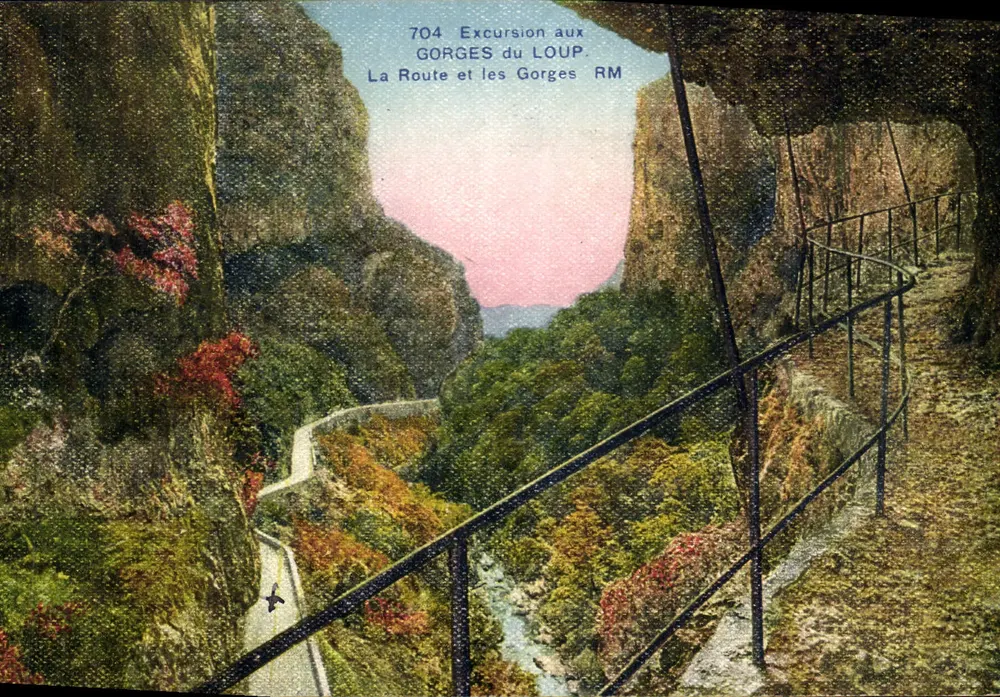 Gorges du Loup — Excursion aux Gorges du Loup RM — n°704 - Vorderseite