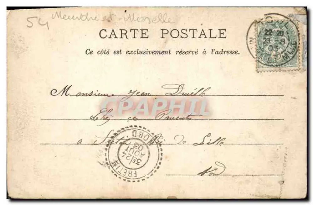 Toul - Die Kathedrale — La Lorraine Illustrée, Lib. Ch. Oury, Toul - Rückseite