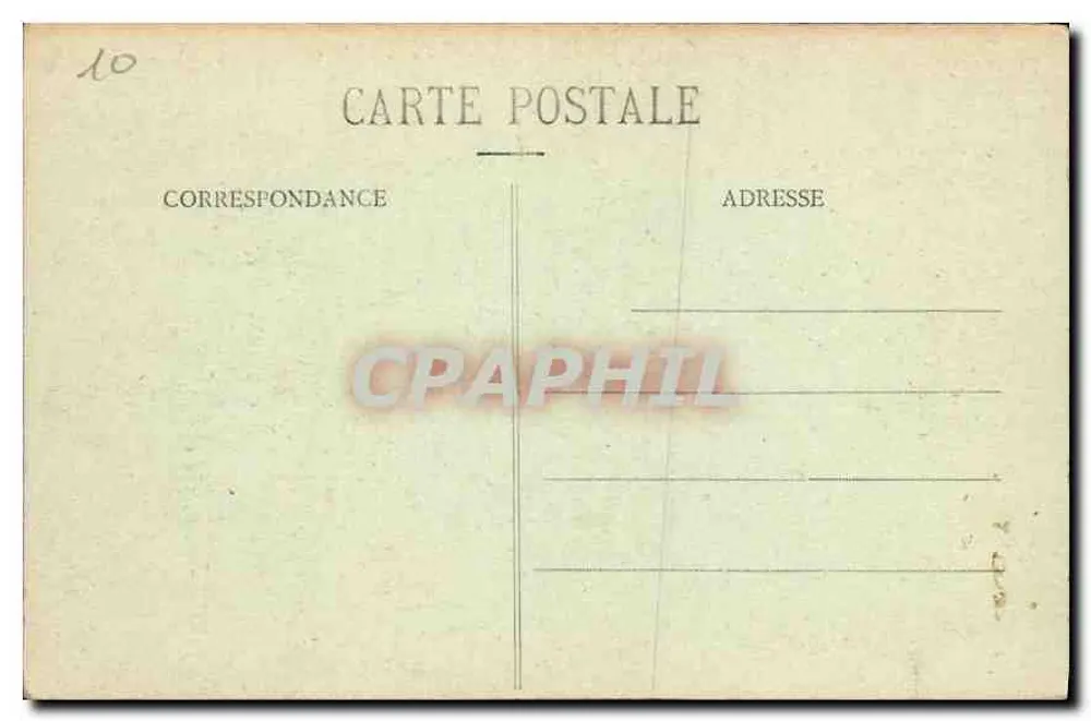 Toul Pittoresque — vista panorâmica — G. A. A. A. Toul, Reprodução proibida - Verso