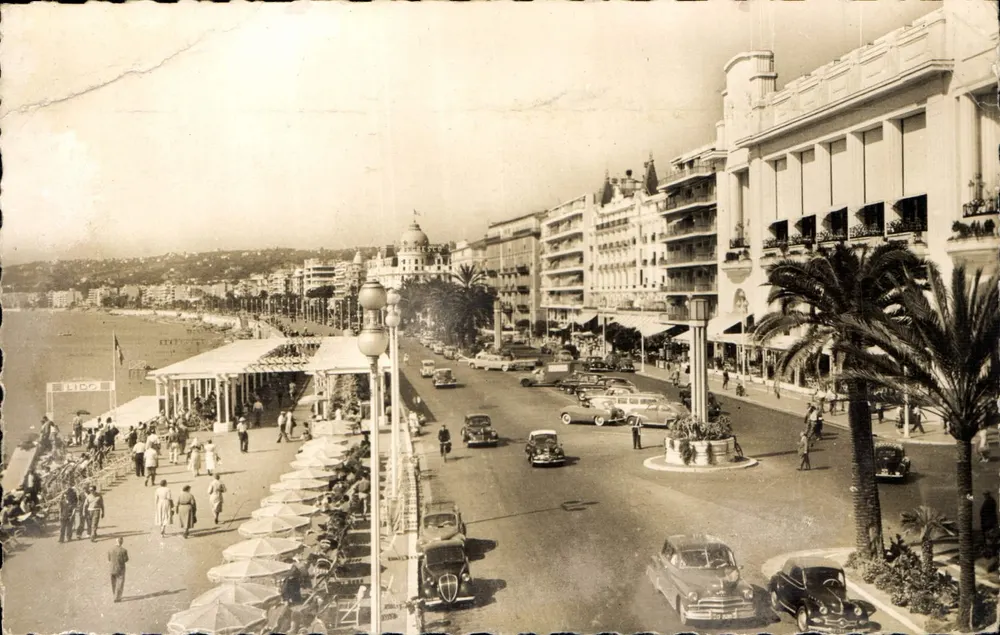 Nizza - Die Promenade des Anglais — Les Éditions Françaises, n°06 - Vorderseite