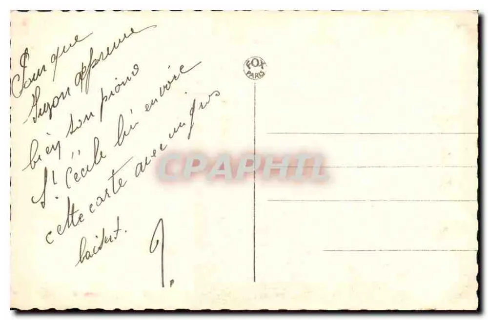 Menina tocando piano — Studio FOX Paris — n° 4591 - Verso