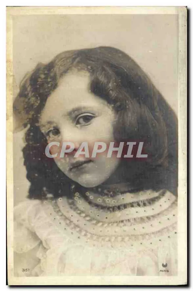Menina — retrato — n°3157, Paris - Frente