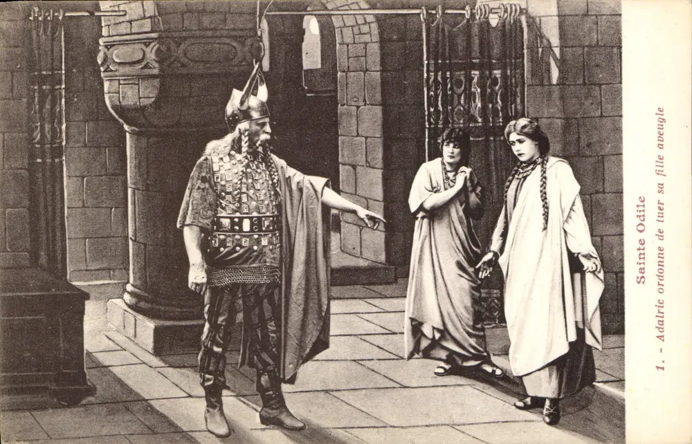 Sainte Odile — Adalric befiehlt, seine Tochter zu töten — Bayard, Serie R.C. n°292 - Vorderseite