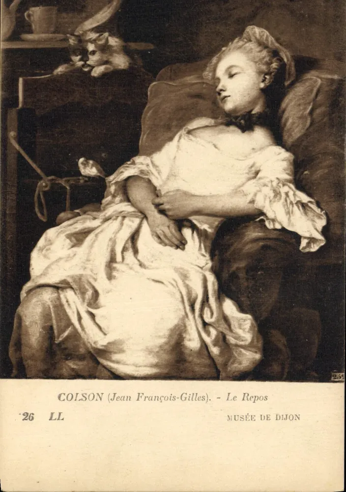 Ruhe - Colson (Jean François-Gilles) - Musée de Dijon - Vorderseite