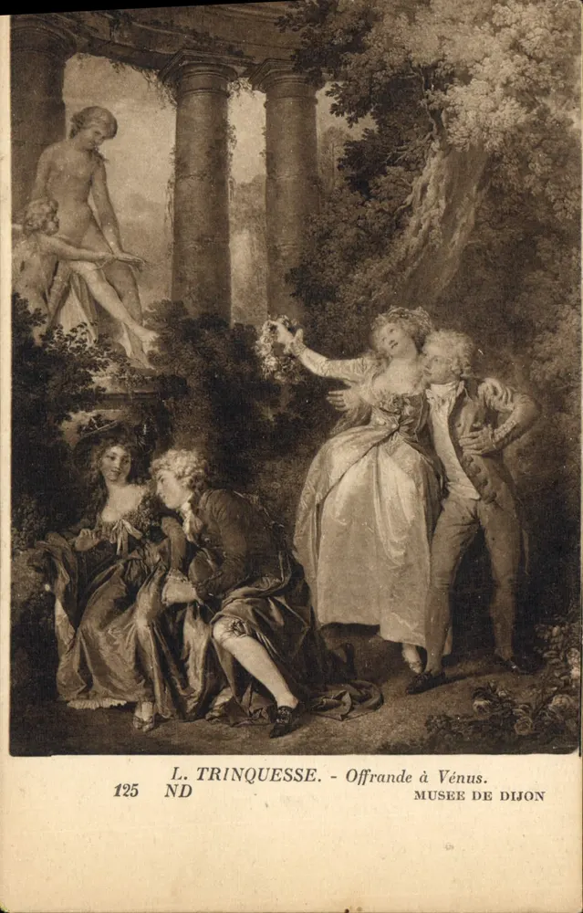 L. Trinquesse - Oferta a Vênus - Museu de Dijon - Frente