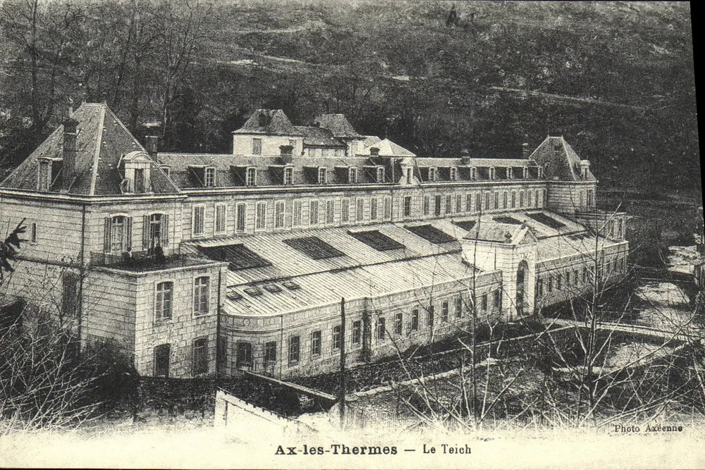Ax-les-Thermes — Le Teich — Photo Axéenne - Frente