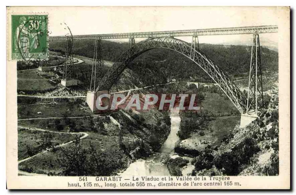 Garabit — Der Viadukt und das Tal der Truyère — unbekannter Verlag, Nr. 541 - Vorderseite