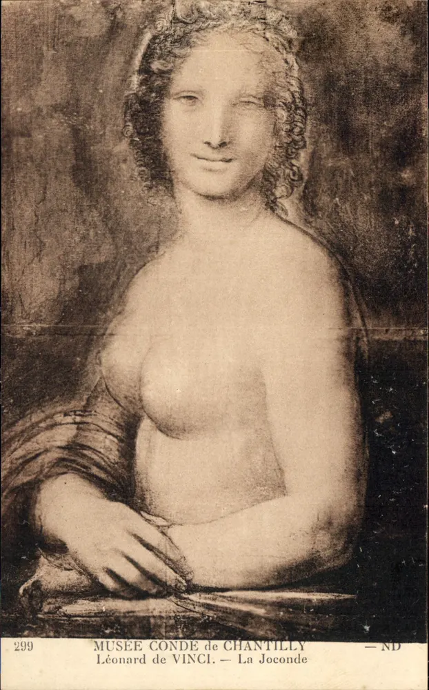 Die Mona Lisa — Museum Condé von Chantilly — Leonardo da Vinci — n°299 - Vorderseite