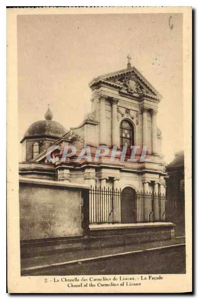 Die Karmliterkirche von Lizieux — Fassade - Vorderseite