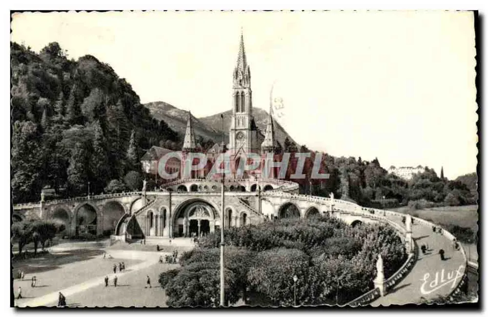 Lourdes — A Basílica e a Esplanada — Edição Ed. Lup - Frente