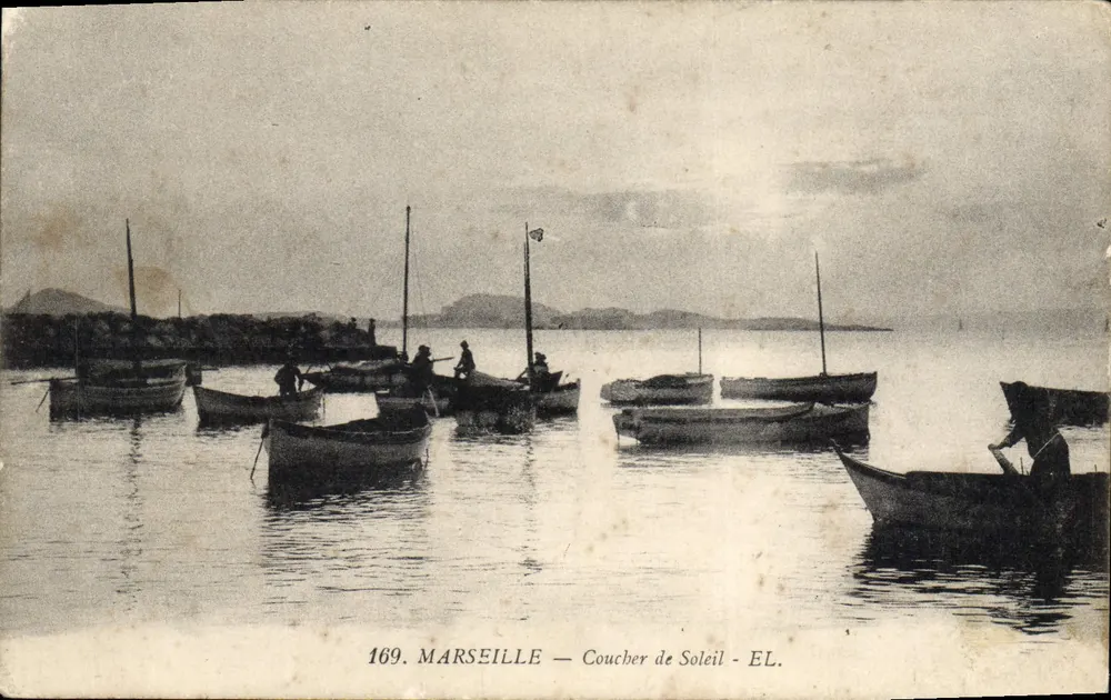 Marselha — Pôr do Sol — EL. n°169 - Frente