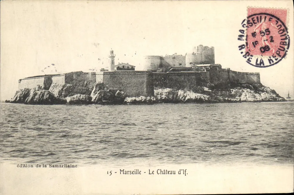 Marselha - O Castelo de If — edição da Samaritaine, n°15 - Frente