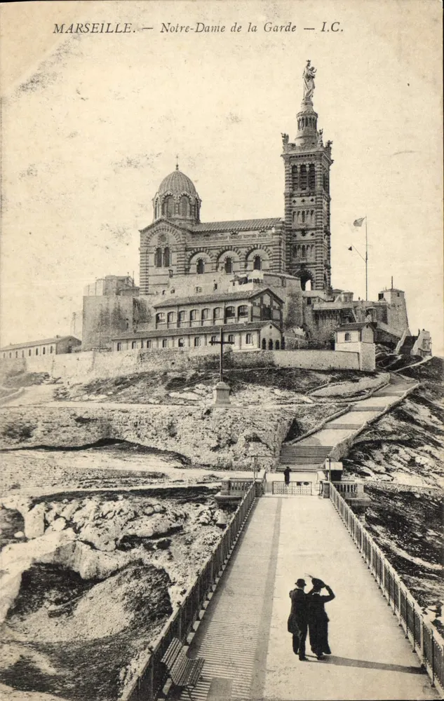 MARSEILLE — Notre-Dame de la Garde — I.C. - Frente