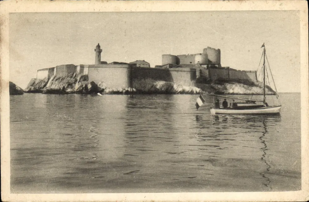 O Castelo d'If — Marselha — Éditions A. Mirat, n°39 - Frente