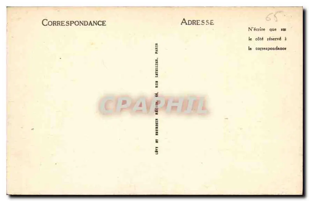 Lourdes — A Basílica e o Gave — LL - Verso