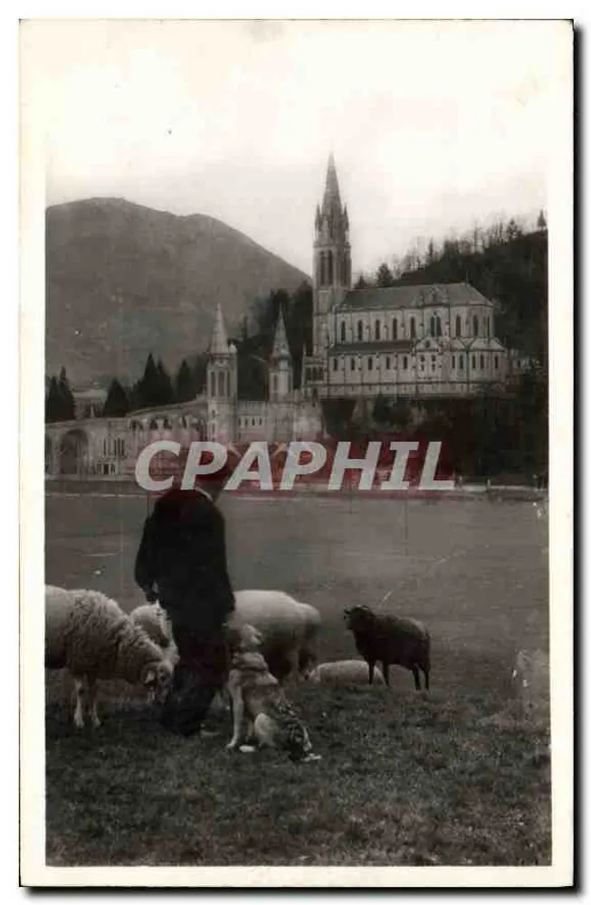 Lourdes — A Basílica — Edição P. DOUCEF - Frente