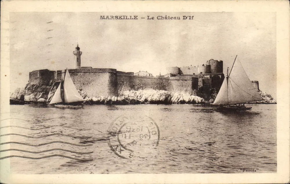 Marseille — O Castelo de If — Procéa - Frente