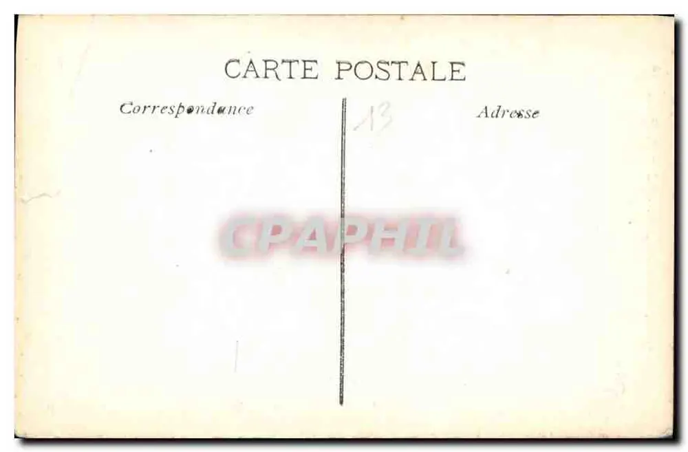 Marsiglia — Fontana Cantini — Amphitrite - Verso