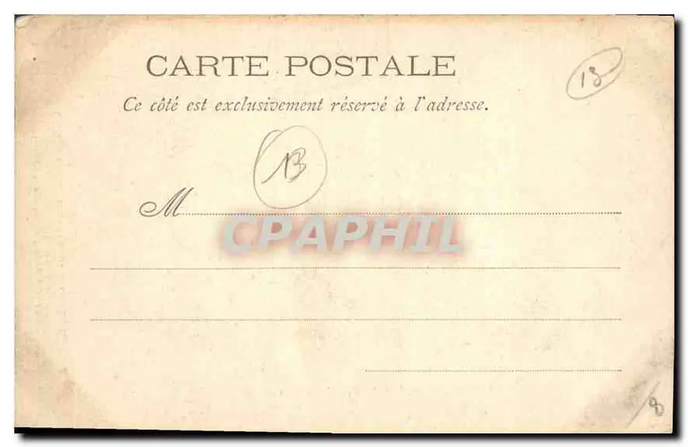 Marselha — N.-D. da Guarda — editor anônimo, n° 38 - Verso