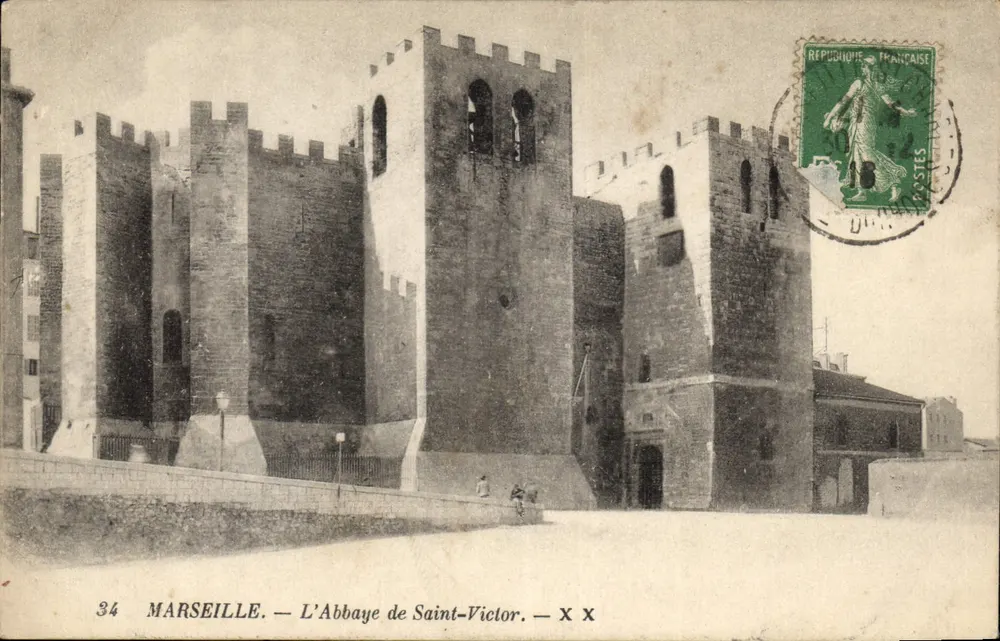 Marselha — A Abadia de São Victor — X X - Frente