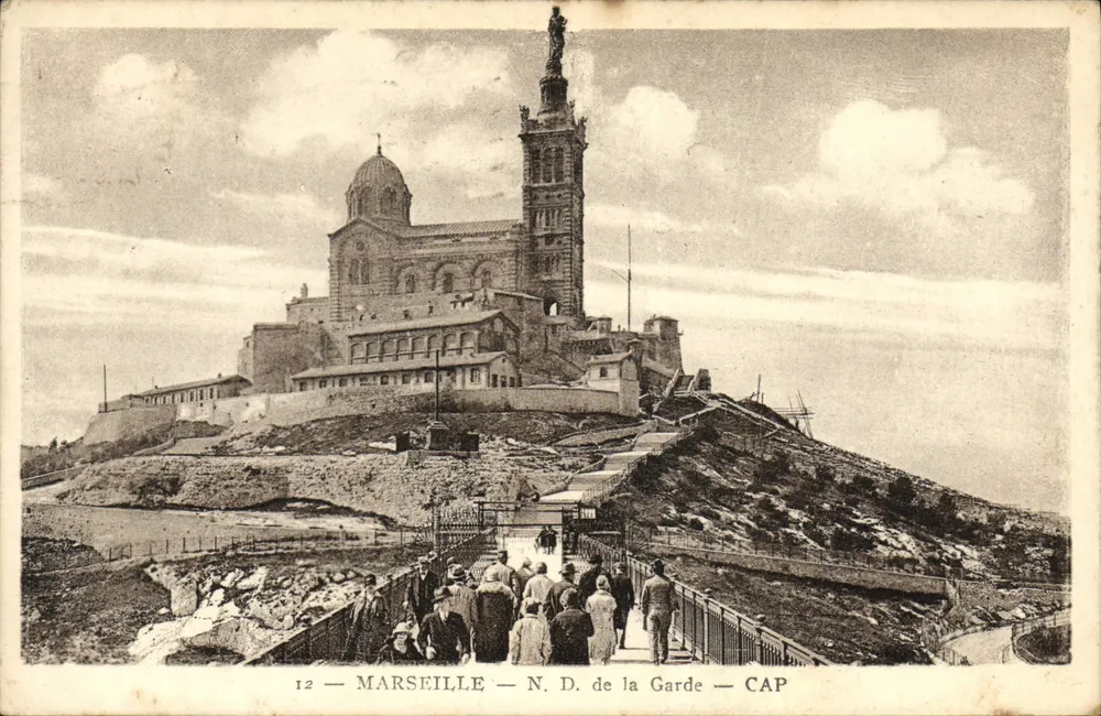Marseille — N.D. de la Garde — CAP — 12 - Frente