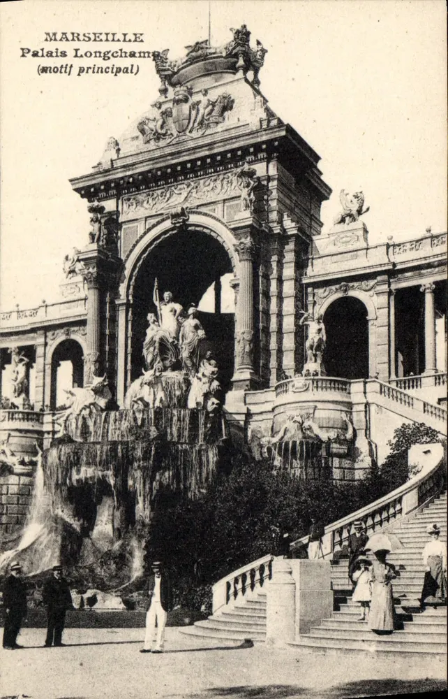 Marseille — Palais Longchamp (Hauptmotiv) — Verlag unbekannt - Vorderseite