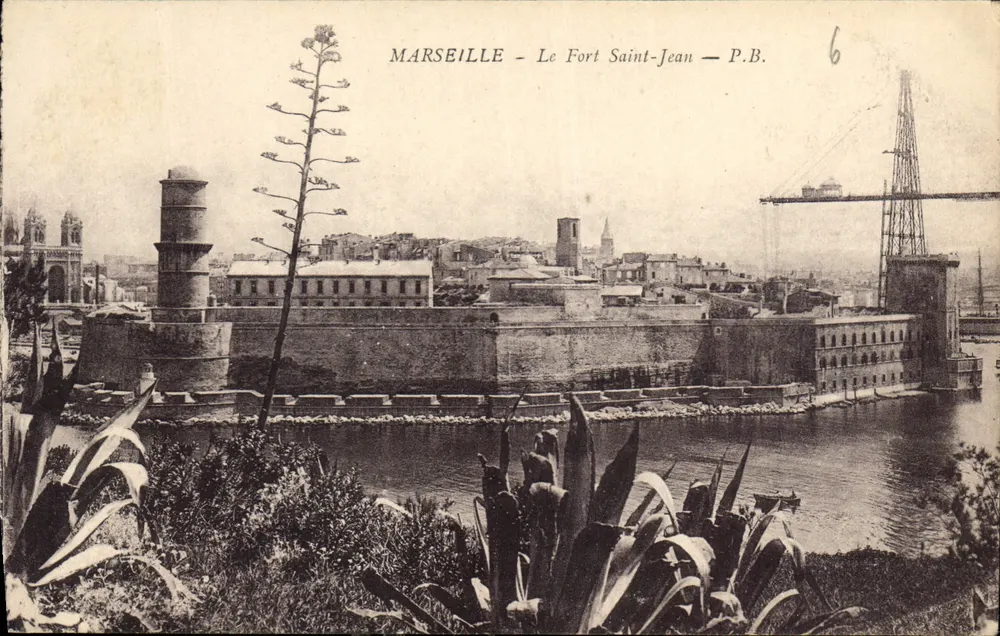 Marseille - O Forte Saint-Jean — P.B. n°6 - Frente