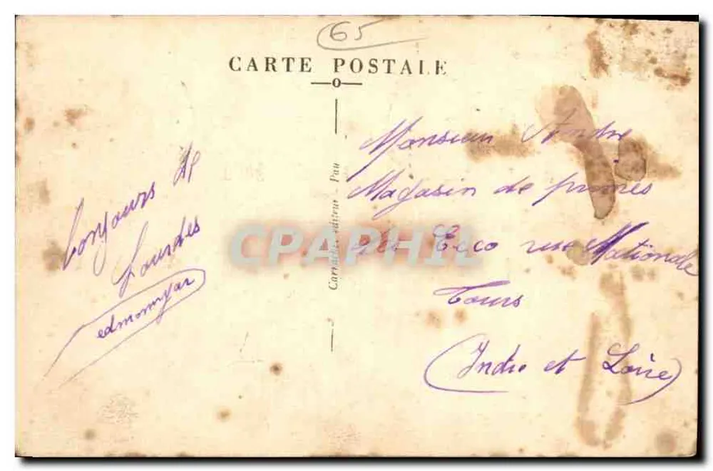 Lourdes — A Basílica e a Gruta — C.C. 4, editor Pau - Verso