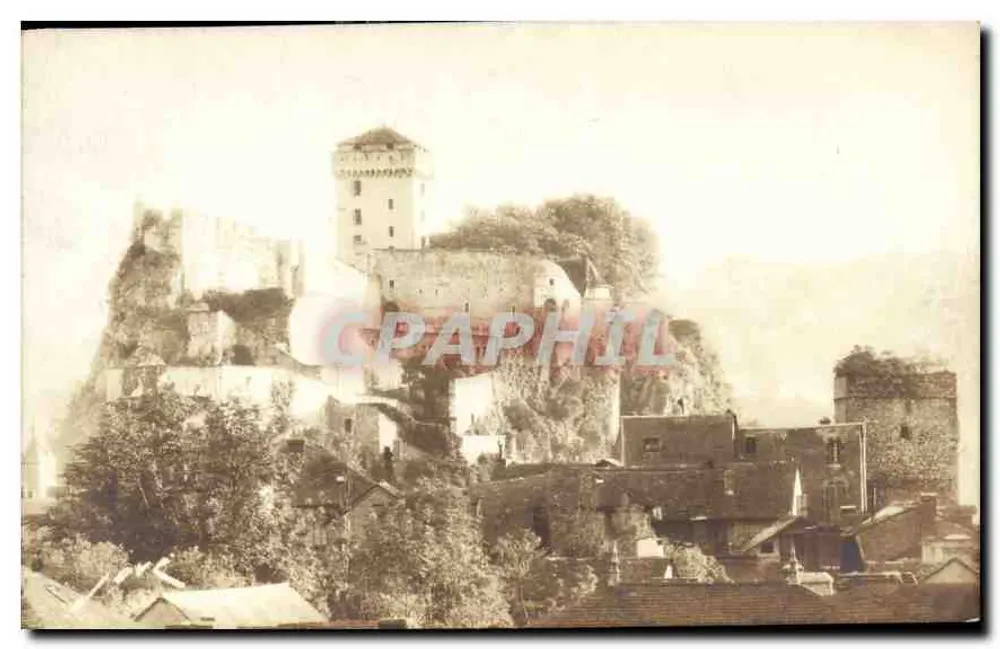 Lourdes (Hautes-Pyrénées) — Das befestigte Schloss. Südfassungen — Verlag Pau et Limoges, N° 14 - Vorderseite