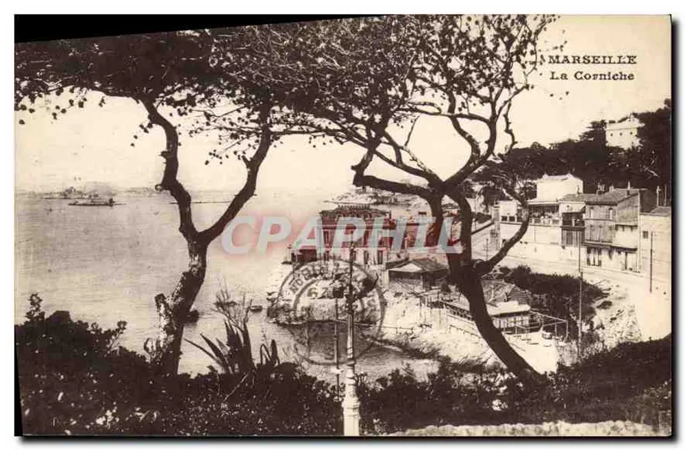 Marselha — A Corniche — Editor não identificado - Frente