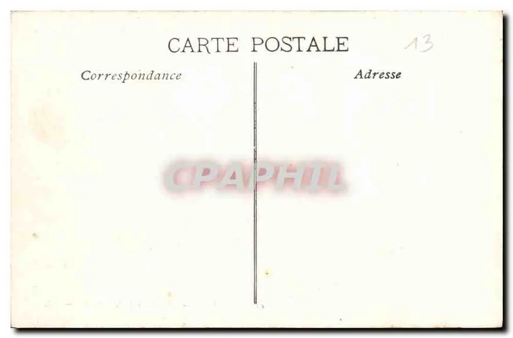 Marselha — Panorama da Corniche — Ed. L. - Verso