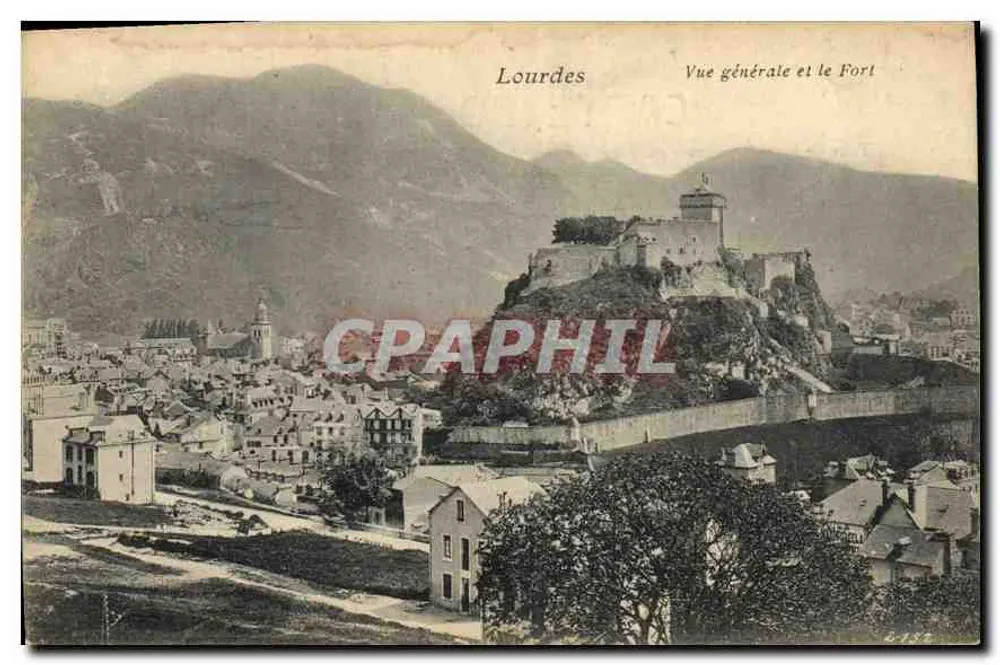 Lourdes — Vista geral e o Forte — editor não identificado - Frente