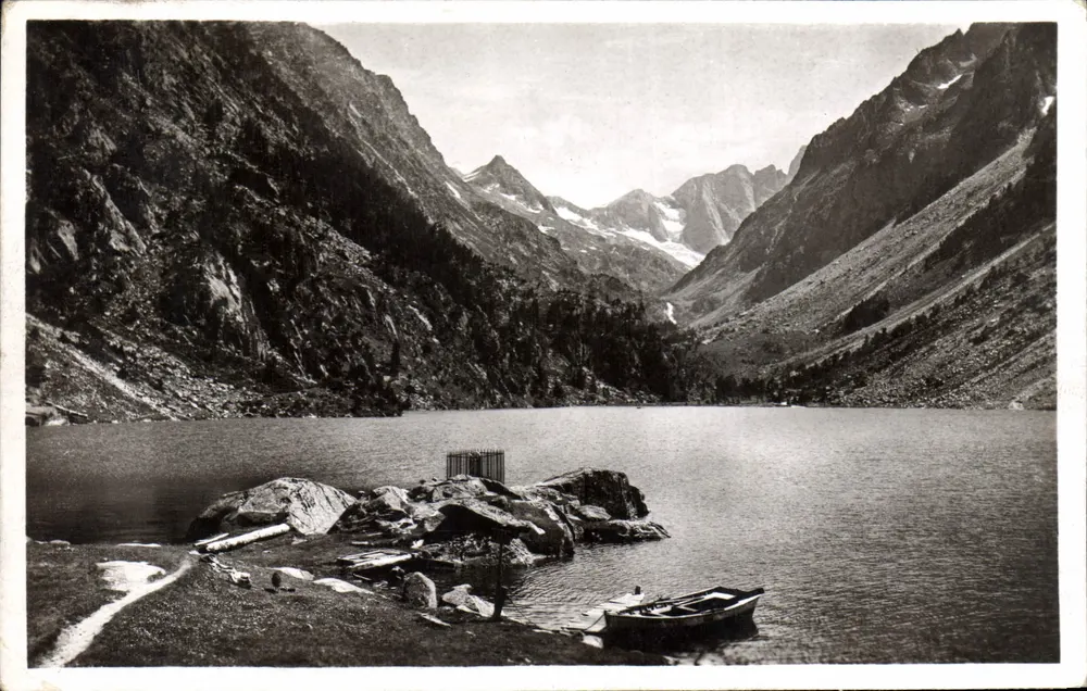 Het meer van Gaube — Cauterets — Foto-uitgave OURNALLET - Voorkant
