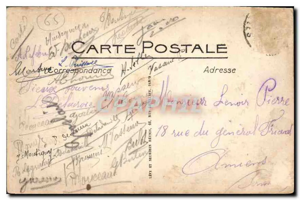 LOURDES — A Gruta — LL - Verso